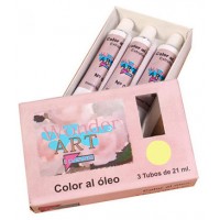 CAJA 3 TUBOS 21ML. ÓLEO Nº.08 AMARILLO CADMIUN WONDER ART BY PRYSE 6250008 (Espera 4 dias)