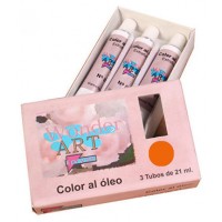 CAJA 3 TUBOS 21ML. ÓLEO Nº.18 BERMELLÓN WONDER ART BY PRYSE 6250018 (Espera 4 dias)