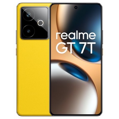 realme GT 7T 17,3 cm (6.8") SIM doble Android 15 5G USB Tipo C 12 GB 256 GB 7000 mAh Amarillo (Espera 4 dias)
