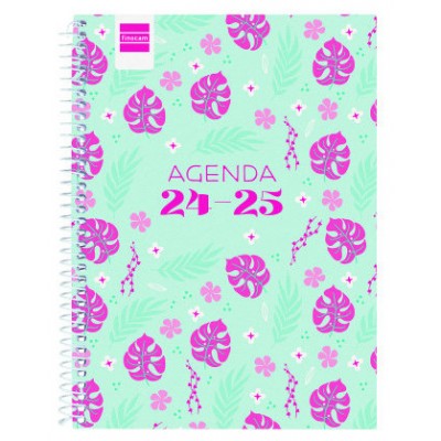 AGENDA ESCOLAR 2024-2025 4º 155X212 SEMANA VISTA HORIZONTAL COOL SELVA FINOCAM 645040725 (Espera 4 dias)