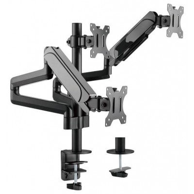 SOPORTE DE MESA EQUIP 650134 PARA 3 PANTALLAS 17"