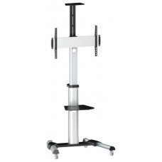 SOPORTE DE SUELO CON RUEDAS EQUIP PARA PANTALLA