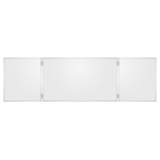 PIZARRA TRIPTICA LACADA BLANCA 400X100 (200X100 CERRADA) ROCADA 6729V25 (Espera 4 dias)
