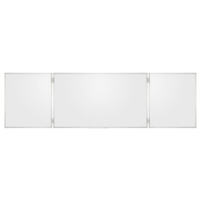 PIZARRA TRIPTICA LACADA BLANCA 400X100 (200X100 CERRADA) ROCADA 6729V25 (Espera 4 dias)