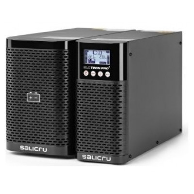 Salicru SLC 700 TWIN PRO2 IEC – Sistema de Alimentación Ininterrumpida (SAI/UPS) de 700 VA On-line doble conversión (Tipo de tomas IEC) (Espera 4 dias)