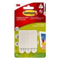 BLISTER TIRAS ADHESIVAS MEDIANAS PARA CUADROS HASTA 5,4KG COMMAND 17201 3M 7100127044 (Espera 4 dias)