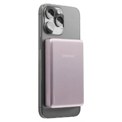 Intenso Powerbank MW10000 MagSafe Rosado