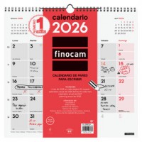 CALENDARIO 2026 NEUTRO PARED ESCRIBIR L 340X320MM FINOCAM 780070026 (Espera 4 dias)