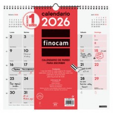 CALENDARIO 2026 NEUTRO PARED ESCRIBIR L 340X320MM FINOCAM 780070026 (Espera 4 dias)