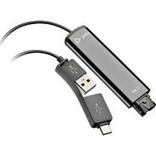 HP Poly Adaptador negro Poly DA75 USB a QD compatible con TAA (Espera 4 dias) HP Poly Adaptador negro Poly DA75 USB a QD compatible con TAA (Espera 4 dias)