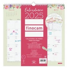 CALENDARIO 2025 PARED TRENDY DESIGN ESCRIBIR 300x300MM FINOCAM 787530125 (Espera 4 dias)