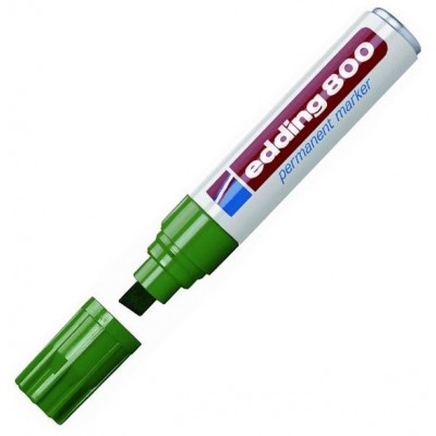 MARCADOR PERMAMENTE PUNTA BISELADA 4-12MM. VERDE EDDING 10800-04 (MIN5) (Espera 4 dias)