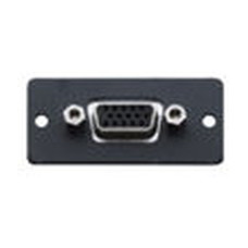 Kramer Electronics Wall Plate Insert &minus; 15&minus;pin HD (F/F) caja de tomacorriente Negro (Espera 4 dias)