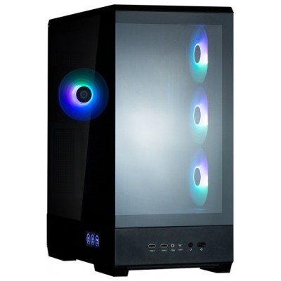 CAJA ZALMAN P50 DS ATX 4 XVENT 120MM ARGB 2XUSB 3.0 NEGRO S/N FUENTE
