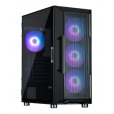 CAJA ZALMAN I3 NEO ARGB ATX 4XVENT 120MM 2XUSB 3.0 NEGRO S/N FUENTE
