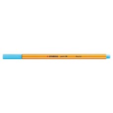 ROTULADOR PUNTA FINA POINT 88 0.4MM AZUL CLARO STABILO 88/57 (MIN10) (Espera 4 dias)