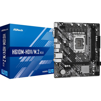 PLACA BASE ASROCK-PB H610M-HDV M2 R2 PLACA BASE ASROCK-PB H610M-HDV M2 R2