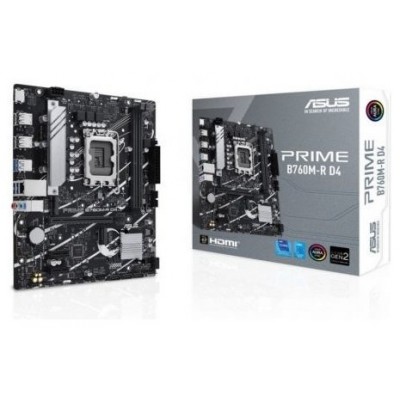 ASUS PRIME B760M-R D4 Intel B760 LGA 1700 micro ATX (Espera 4 dias)
