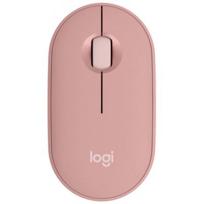 RATON LOGITECH PEBBLE MOUSE M350S ROSA BLUETOOTH