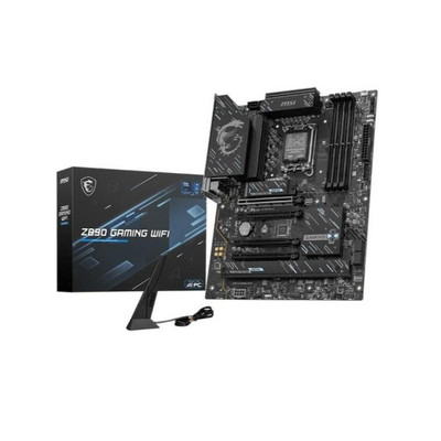 PLACA MSI Z890 GAMING WIFI,INTEL,1851,Z890,4DDR5,256GB,1HDMI+1DP+1THUNDERBOLT4,4SATA3+4M.2,5GBLAN+WIFI7+BT5.4,4USB3.2+1THUNDERBOLT,ATX (Espera 4 dias)