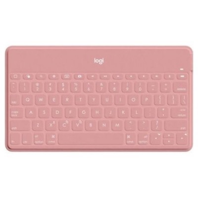 LOGITECH KEYS TO GO WIRELESS INALAMBRICO PARA IPHONE IPAD Y APPLE TV BLUSH
