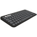 COMBO TECLADO RATON LOGITECH QWERTY INALAMBRICO GRAFITO