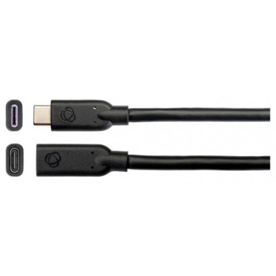 Kramer Electronics PG-U32/FF cambiador de género para cable USB–C Negro (Espera 4 dias)
