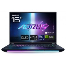 GIGABYTE AORUS MASTER 16 BYH Portátil Gaming - 16,0“, 240Hz OLED, Intel Core 275HX, NVIDIA RTX 5080 GPU, 32GB DDR5 5600MHz, 1 x Gen4 1TB SSD, Windows 11 Pro, Garantía de 2 años, AORUS MASTER 16 BYHC5ESE64SP (Espera 4 dias)