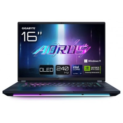 GIGABYTE AORUS MASTER 16 BYH Portátil Gaming - 16,0“, 240Hz OLED, Intel Core 275HX, NVIDIA RTX 5080 GPU, 32GB DDR5 5600MHz, 1 x Gen4 1TB SSD, Windows 11 Pro, Garantía de 2 años, AORUS MASTER 16 BYHC5ESE64SP (Espera 4 dias)