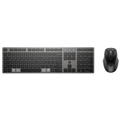 HP Combo 720 Teclado + Raton recargable multidispositivo inalambrico