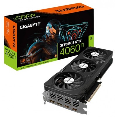 TARJETA GRAFICA GIGABYTE RTX 4060TI 3X GAMING OC 8GB