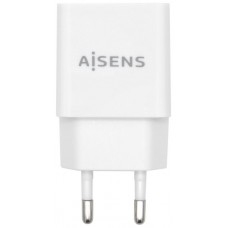 CARGADOR USB AISENS 10W ALTA EFICIENCIA 5V 2A BLANCO