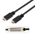 AISENS - CABLE HDMI V2.0 PREMIUM ALTA VELOCIDAD / HEC 4K@60HZ 18GBPS CON REPETIDOR, A/M-A/M, 25MTS
