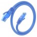 CABLE RED LATIGUILLO RJ45 CAT.6 UTP AWG26 CCA AZUL