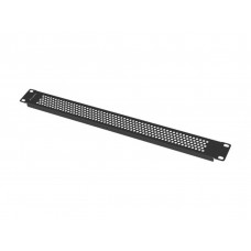 PANEL CIEGO LANBERG 1U 19" PERFORADO NEGRO