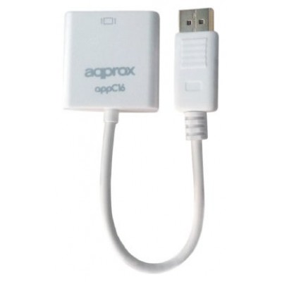ADAPTADOR DISPLAYPORT A HDMI APPROX APPC16 1920x1200