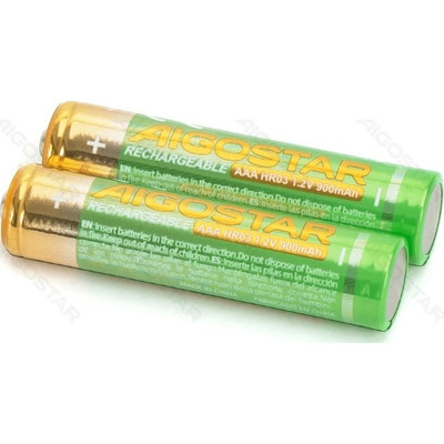 PILA RECARGABLE HR03 (AAA) 1.2V 2 UDS AIGOSTAR (Espera 4 dias)