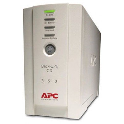 APC Back-UPS sistema de alimentación ininterrumpida (UPS) En espera (Fuera de línea) o Standby (Offline) 0,35 kVA 210 W 4 salidas AC (Espera 4 dias)