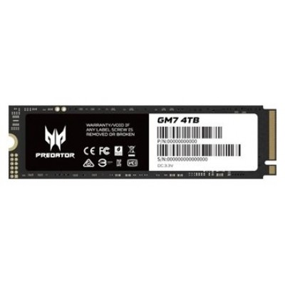 ACER Disco Duro Predator SSD GM7 M.2 NVMe PCIe Gen 4*4 4TB