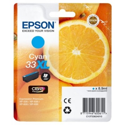 EPSON Expression Home XP-530 Cartucho Cyan 33XL