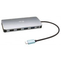 USB-C Metal Nano 3x Display Docking Station + Power