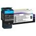 Lexmark 0C540H1CG CARTUCCIA TONER CIANO RETURN PROGRAM