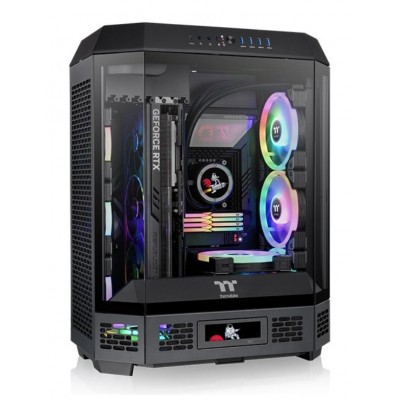 CAJA THERMALTAKE THE TOWER T600 ATX 2XUSB 3.0 SIN FUENTE NEGRO