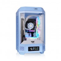 CAJA GAMING THERMALTAKE MINI-ITX TOWER 250 2XVENT 120MM SNFUENTE AZUL HYDRANGEA