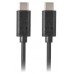 CABLE USB LANBERG 2.0 MACHO/USB C MACHO 1.8M NEGRO