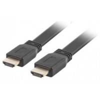 CABLE HDMI LANBERG MACHO/MACHO V2.0 4K PLANO 1.8M NEGRO CABLE HDMI LANBERG MACHO/MACHO V2.0 4K PLANO 1.8M NEGRO