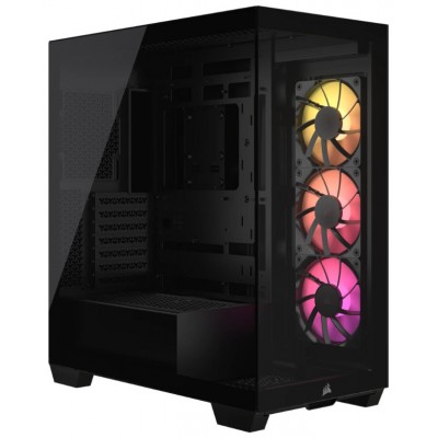 CAJA SEMITORRE ATX 3500X ARGB TG BLACK CORSAIR (Espera 4 dias)
