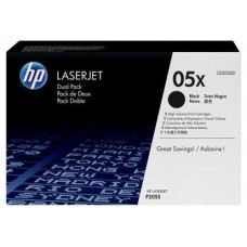 TONER HP CE505XD ( PACK 2UD)  NEGRO 6.500PAG ALTA (Espera 4 dias)