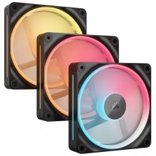 VENTILADOR AUXILIAR LX120-R ICUE LINK RGB 120MM BLACK TRIPLE PACK CORSAIR (Espera 4 dias)