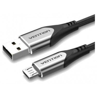 CABLE USB 2.0 A MICRO USB M-M 0.5 M GRIS VENTION (Espera 4 dias)